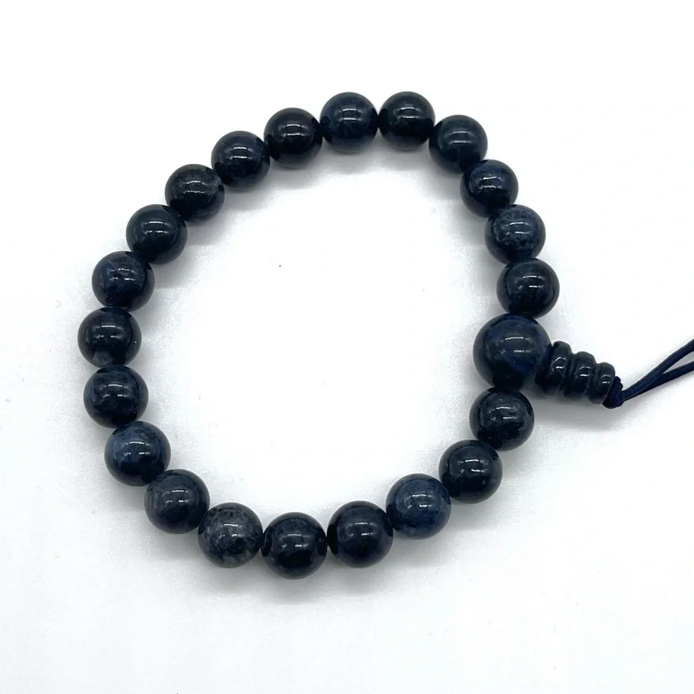 Black and Blue Laborite Stretch Bracet